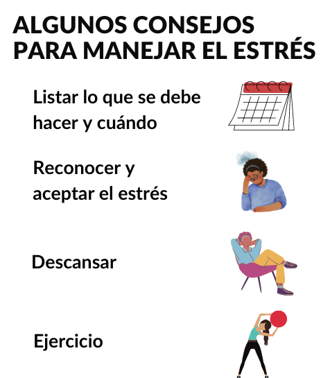 Algunos consejos para manejar el estrés