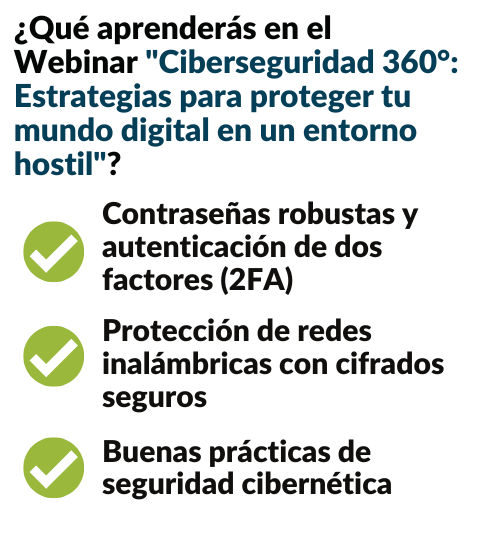 Invitación al Webinar de Ciberseguridad de Aicad Business School