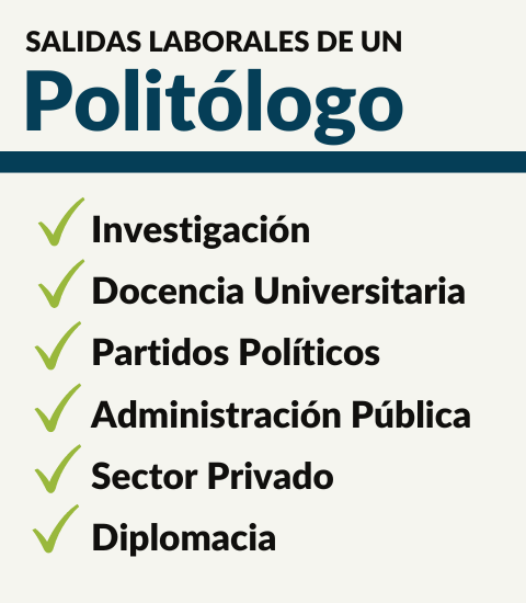 como ser un politólogo