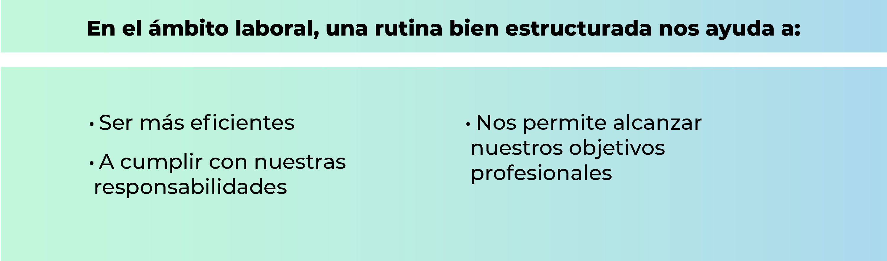 Impacto Positivo de las Rutinas Diarias