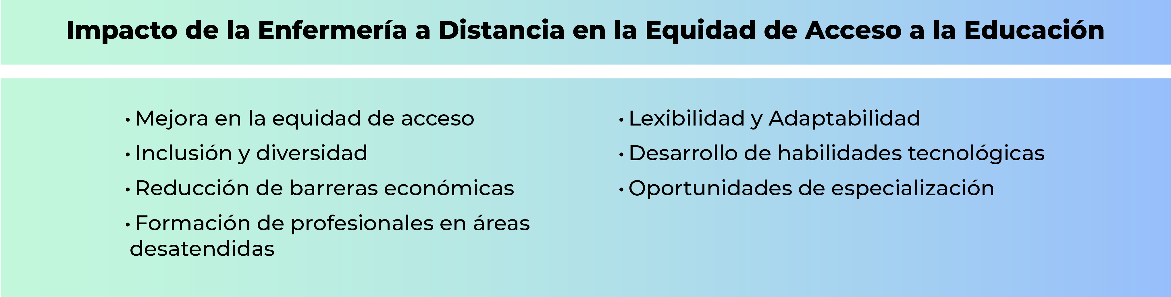 Oportunidades y futuro de la enfermería a distancia
