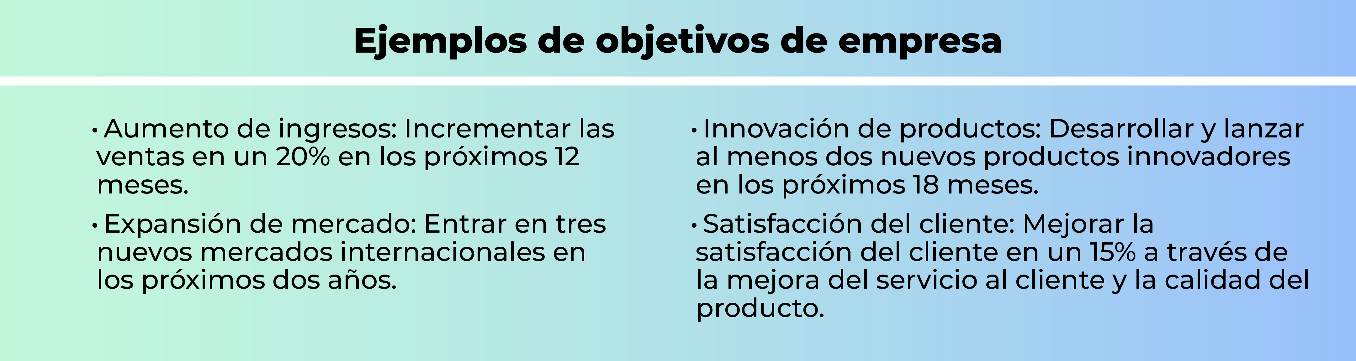 Cómo establecer objetivos empresariales efectivos Cómo establecer objetivos empresariales efectivos