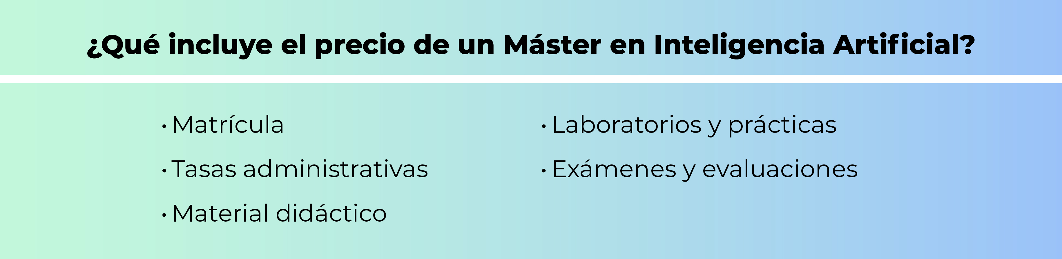 Máster Oficial en Inteligencia Artificial de Aicad Business School