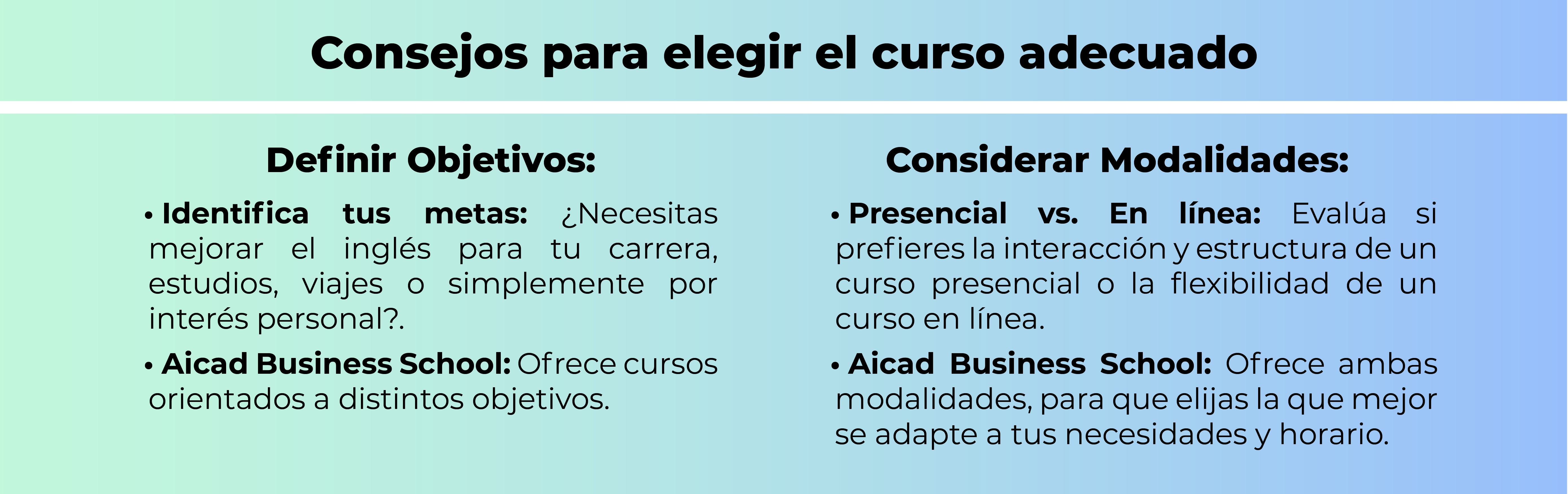 ¿Quiénes deberían optar por un Curso Intensivo de Inglés? ¿Quiénes deberían optar por un Curso Intensivo de Inglés?