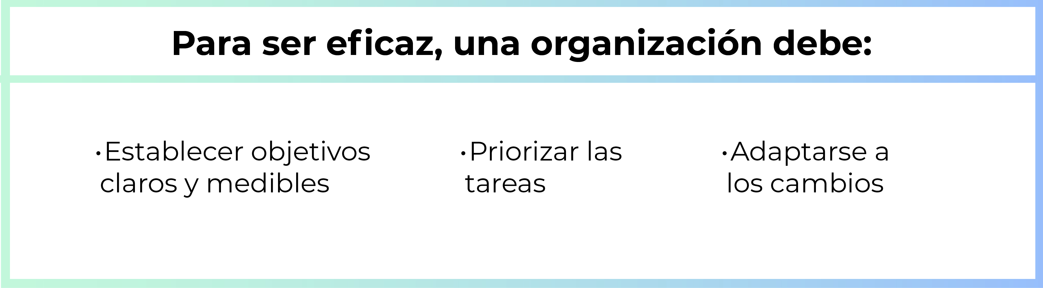 La Relación entre Eficiencia y Eficacia