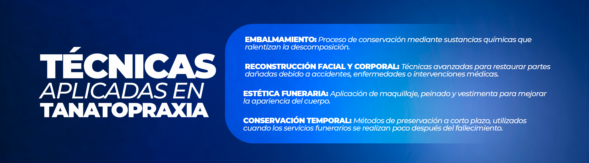 ¿Es rentable estudiar Tanatopraxia?