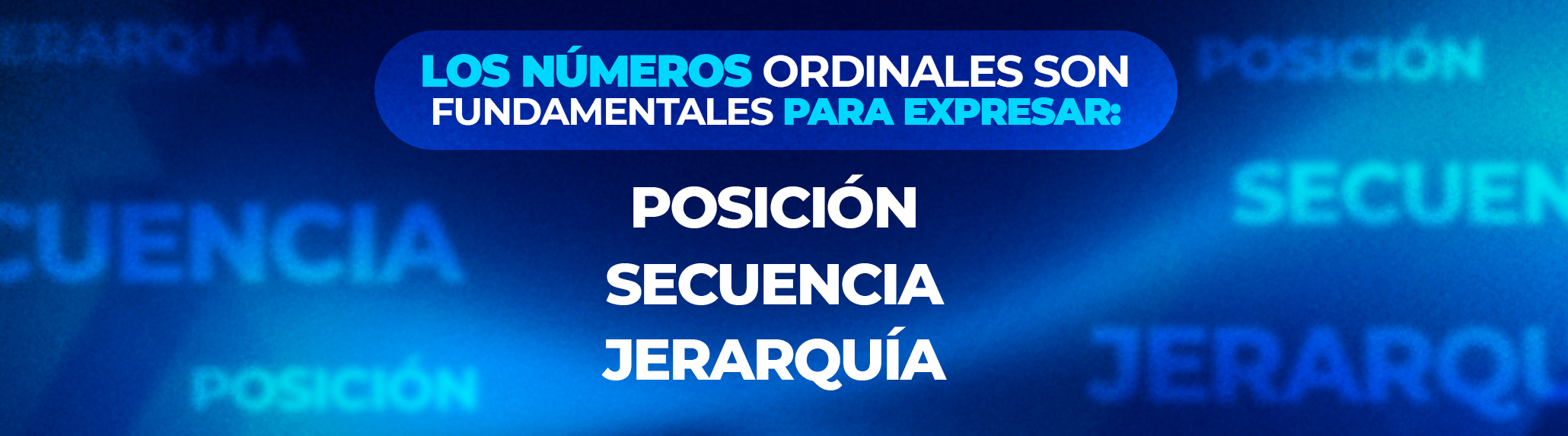 Ejemplos de uso de números ordinales Ejemplos de uso de números ordinales