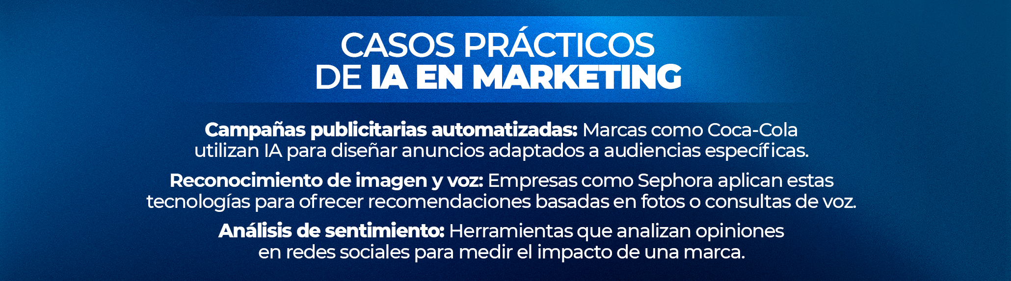 Herramientas de IA Comunes en el Marketing Herramientas de IA Comunes en el Marketing