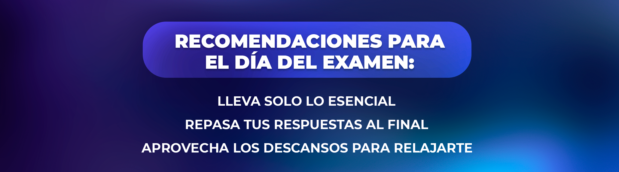 Estrategias para aprobar el examen Estrategias para aprobar el examen