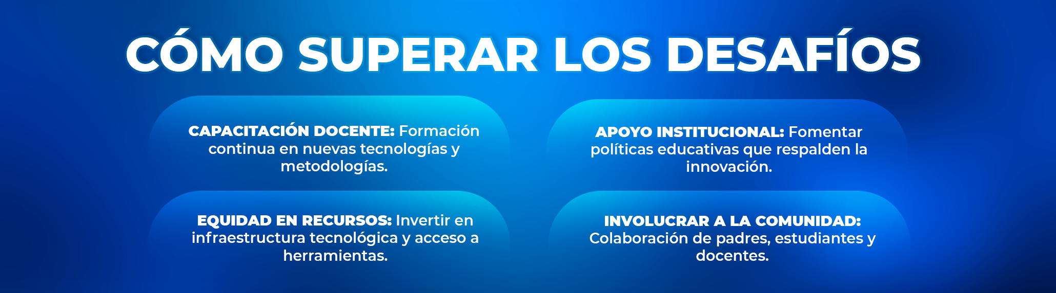 Desafíos de la innovación docente Desafíos de la innovación docente