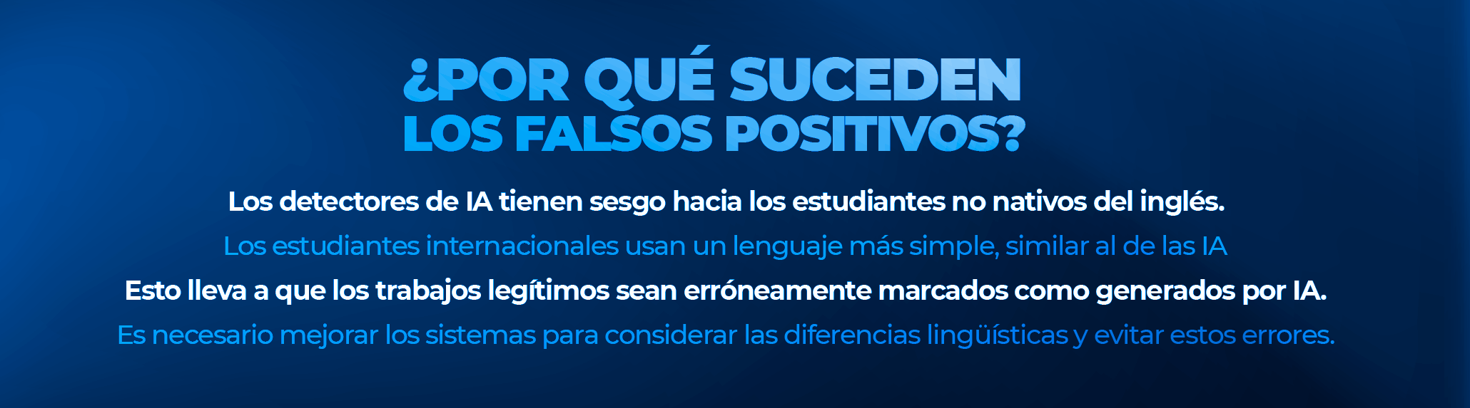 Falsos positivos: La amenaza invisible de la IA en la educación