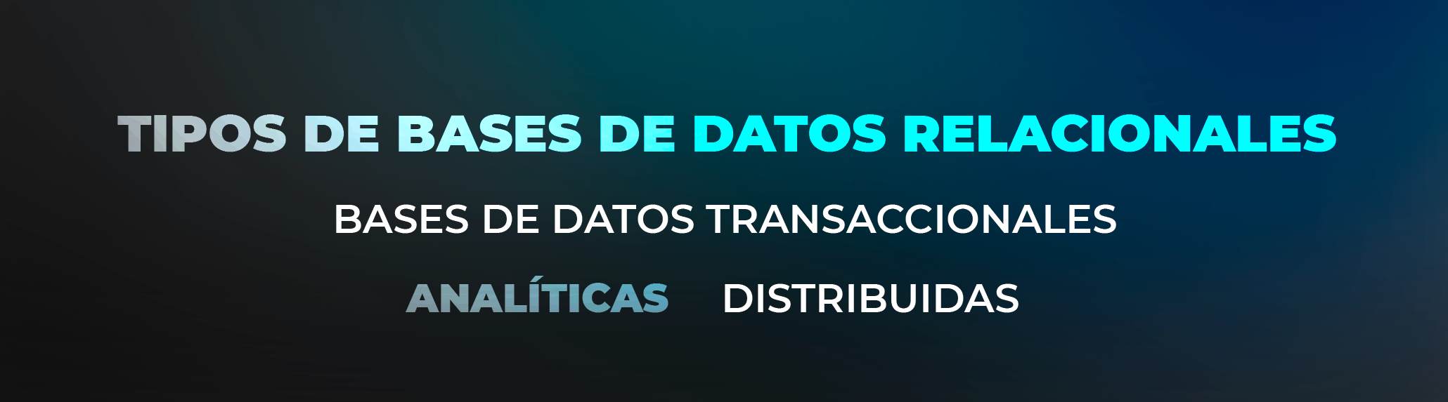 Futuro del Relational Data Management System