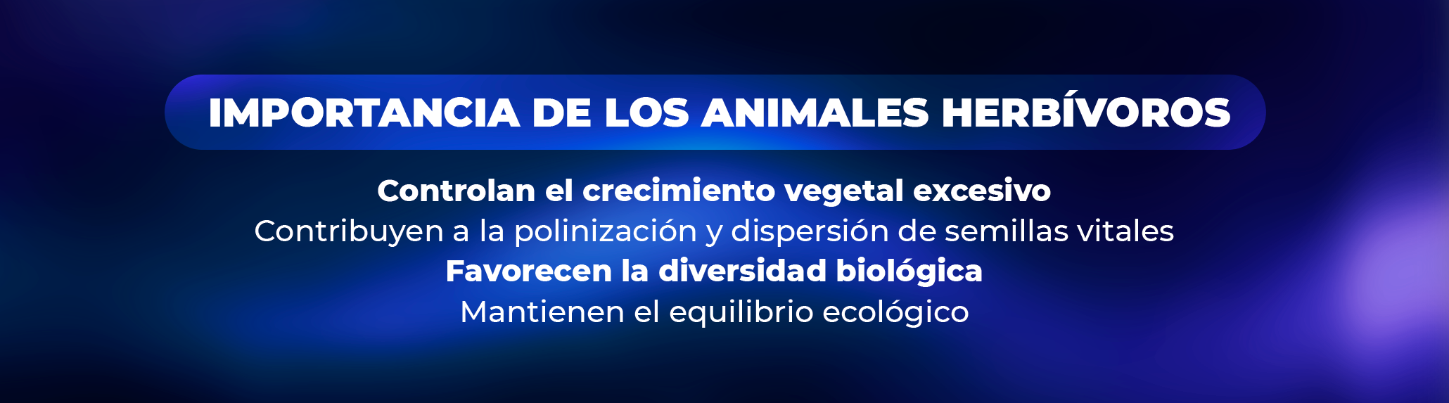 Importancia de los Animales Herbívoros en la Biodiversidad