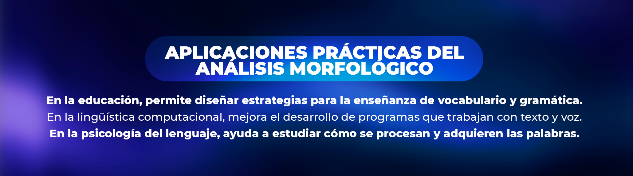 Cómo hacer un análisis morfológico paso a paso