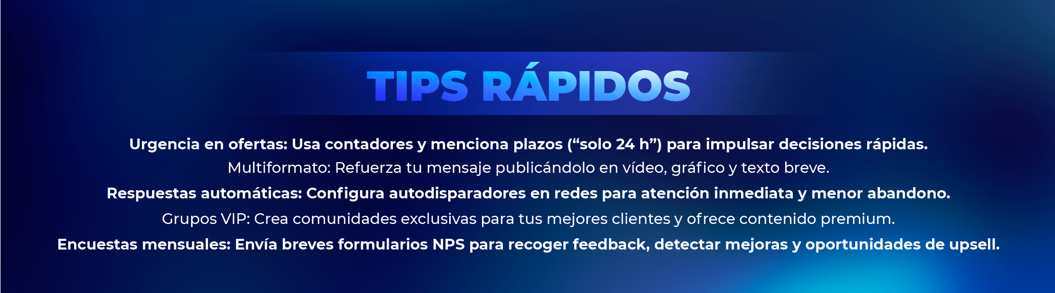 Regla 5: Cuanto MÁS ESCUCHES a tu audiencia… ¡MENOS tendrás que ADIVINAR! Regla 5: Cuanto MÁS ESCUCHES a tu audiencia… ¡MENOS tendrás que ADIVINAR!