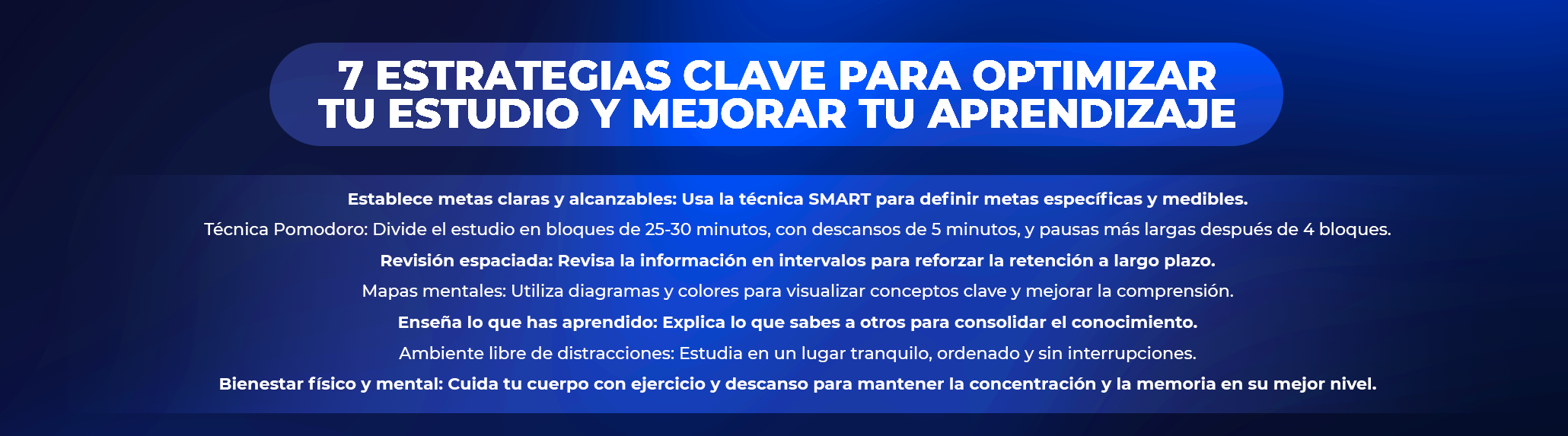 7. Cuida tu bienestar físico y mental