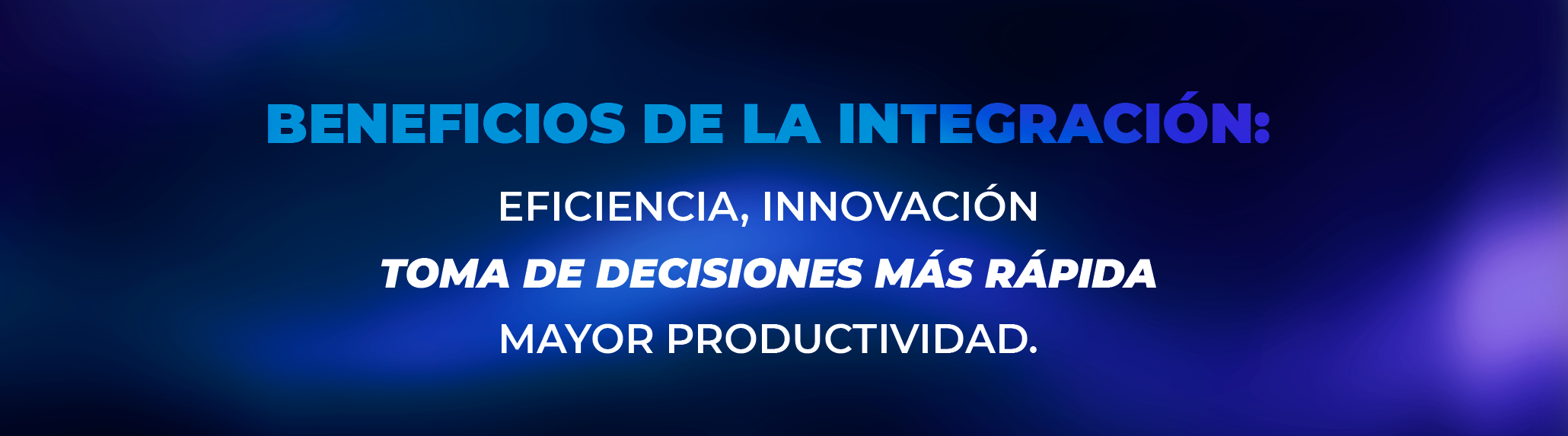 La importancia de la integración entre áreas