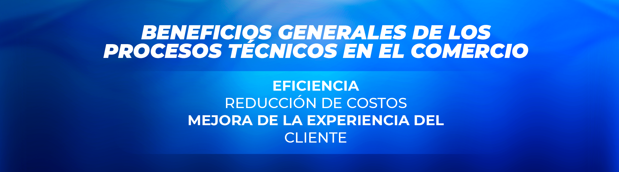Ejemplos de procesos técnicos en el comercio: