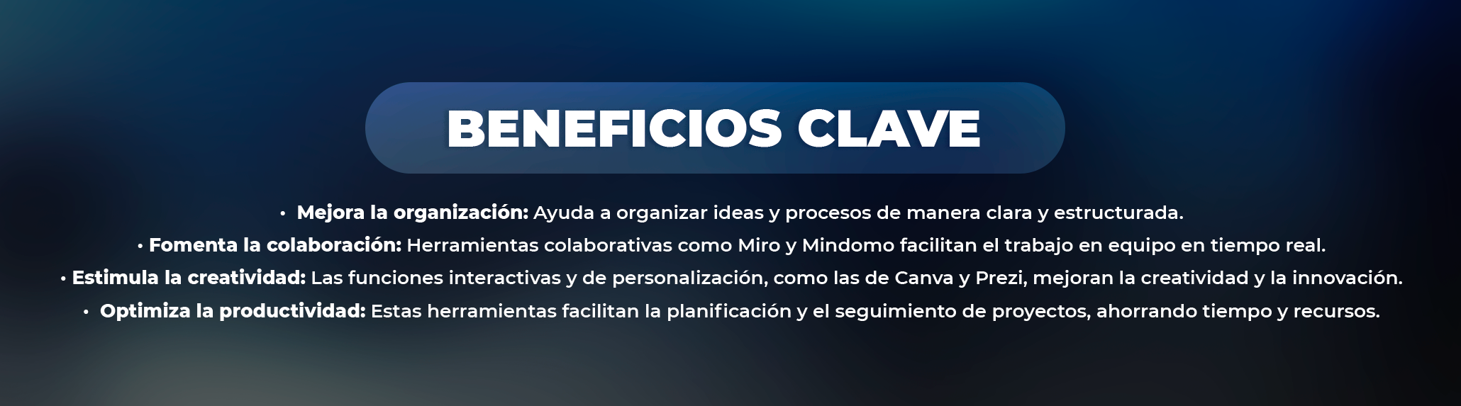 Herramientas digitales para crear organizadores gráficos