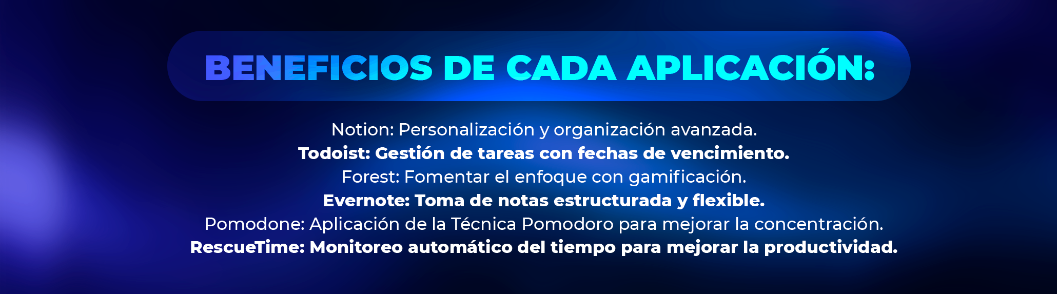 8. RescueTime: Monitorea y mejora tu productividad