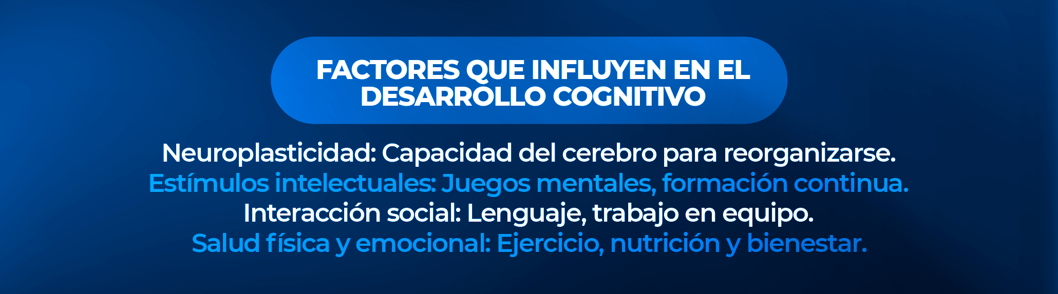 El futuro del desarrollo cognitivo y su importancia para la sociedad