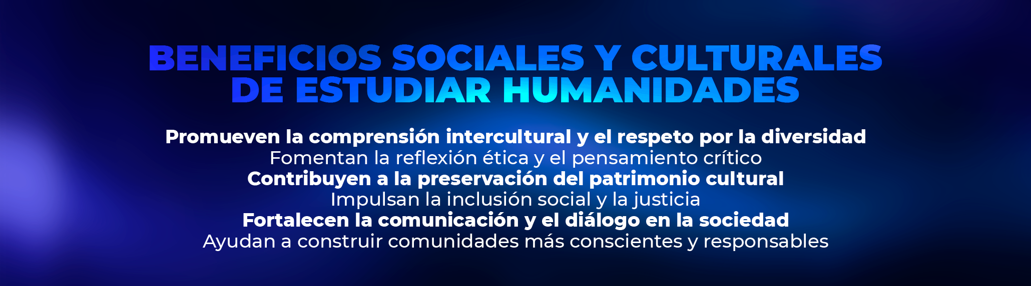 Tendencias actuales en las carreras de humanidades Tendencias actuales en las carreras de humanidades