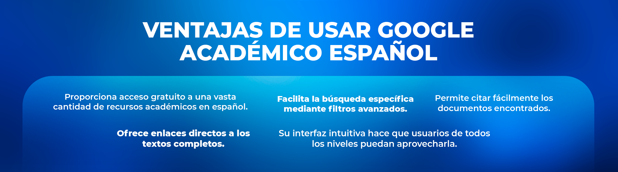 Cómo realizar búsquedas efectivas en Google Académico Español