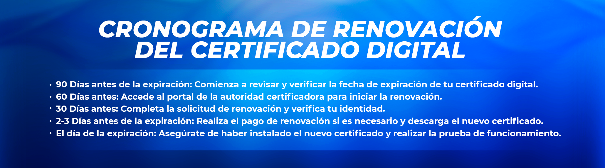 ¿Qué ocurre si no renuevas tu certificado digital a tiempo? ¿Qué ocurre si no renuevas tu certificado digital a tiempo?