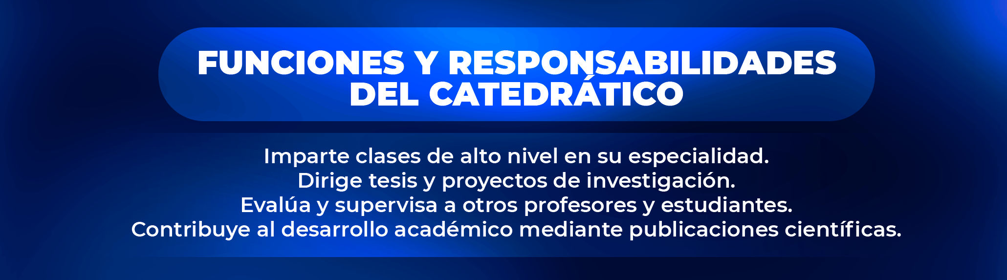 Importancia del catedrático en la educación superior