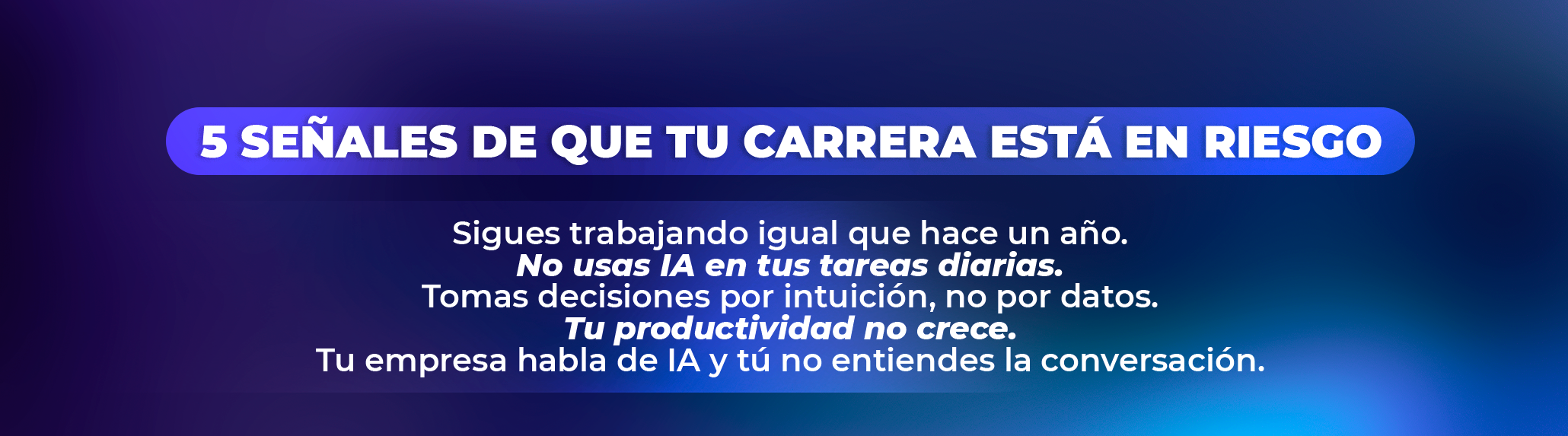 Da el siguiente paso: aprende a trabajar con la IA, no contra ella