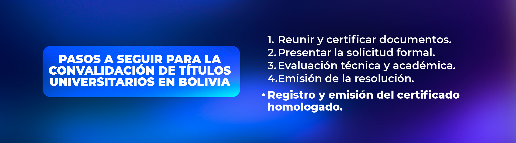 Tiempo estimado del proceso