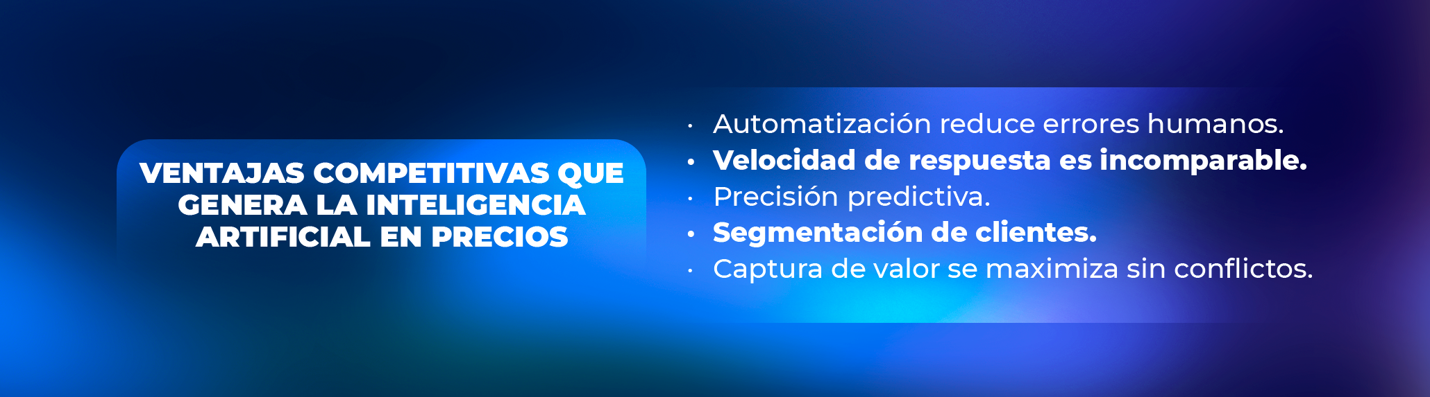 Intención, datos y automatización accesible