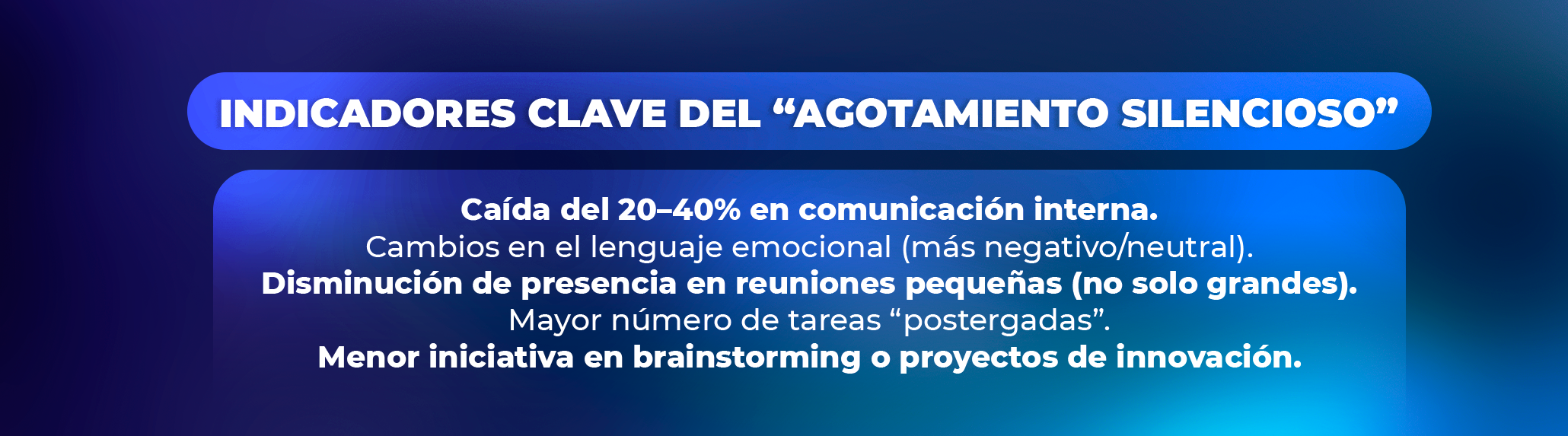 El futuro inmediato: pasar de la rotación preventiva a la retención inteligente El futuro inmediato: pasar de la rotación preventiva a la retención inteligente