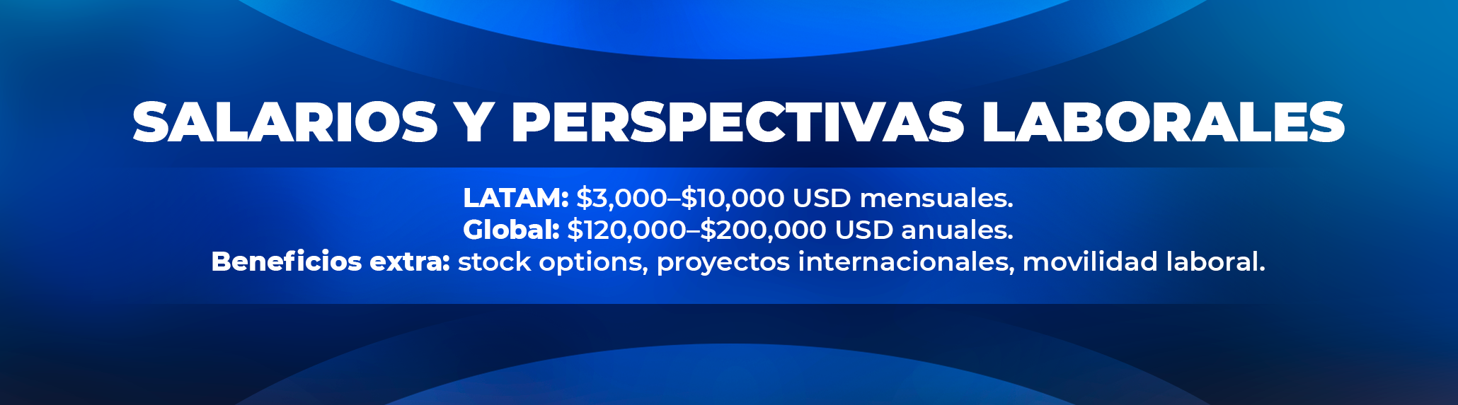 Oportunidades globales: Un mercado de trabajo en expansión