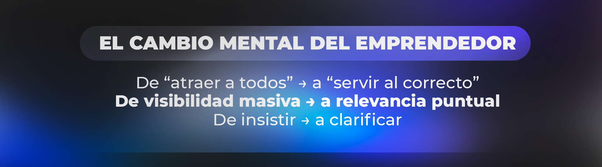 De atraer masas a activar decisiones