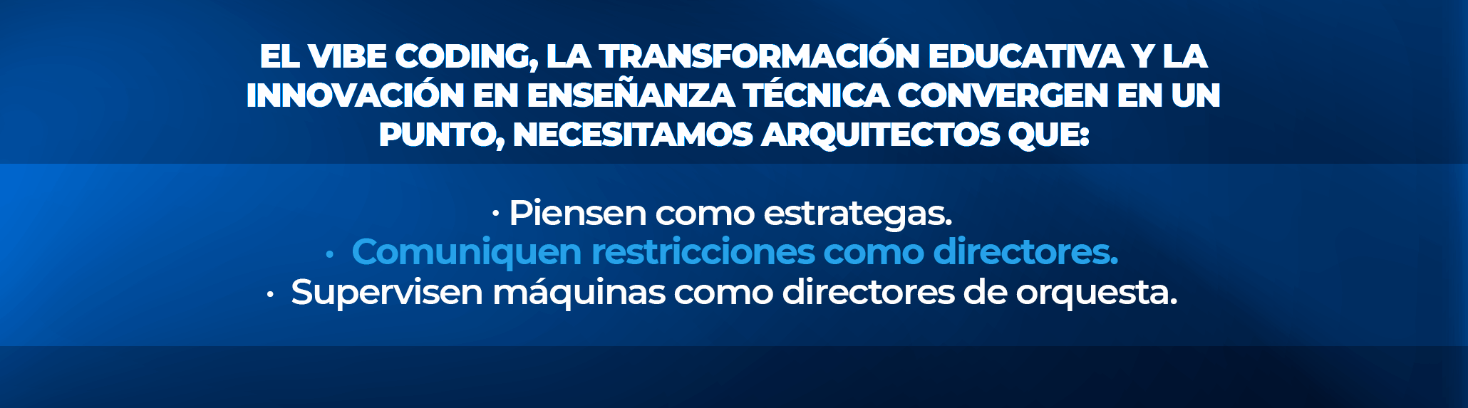 De la Búsqueda a la Supervisión Arquitectónica
