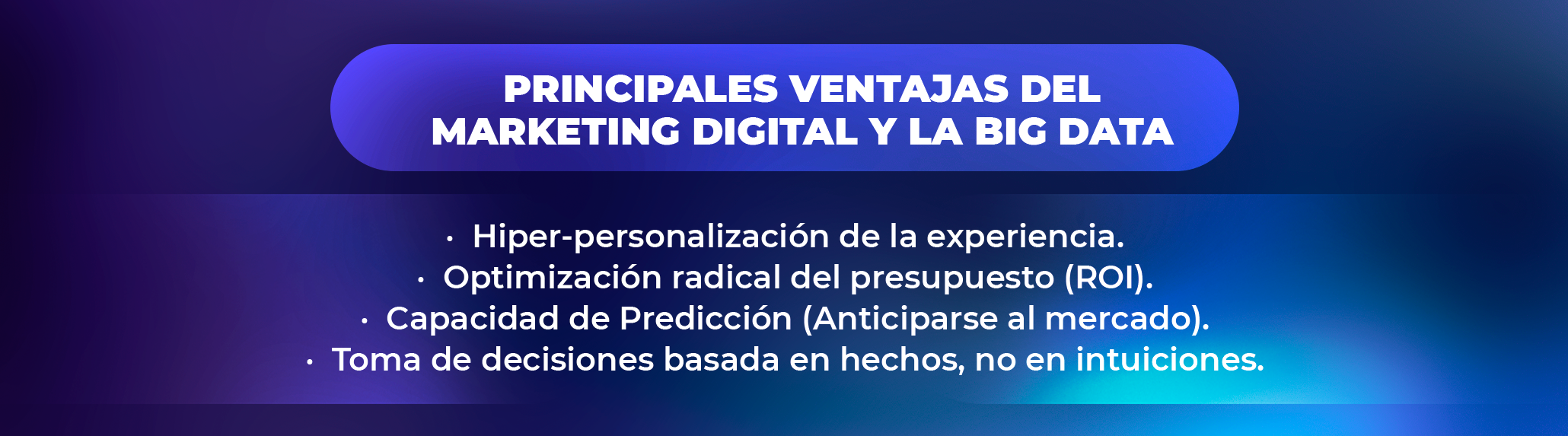 El dato como activo principal en la fidelización de clientes para mejorar el ROI digital El dato como activo principal en la fidelización de clientes para mejorar el ROI digital