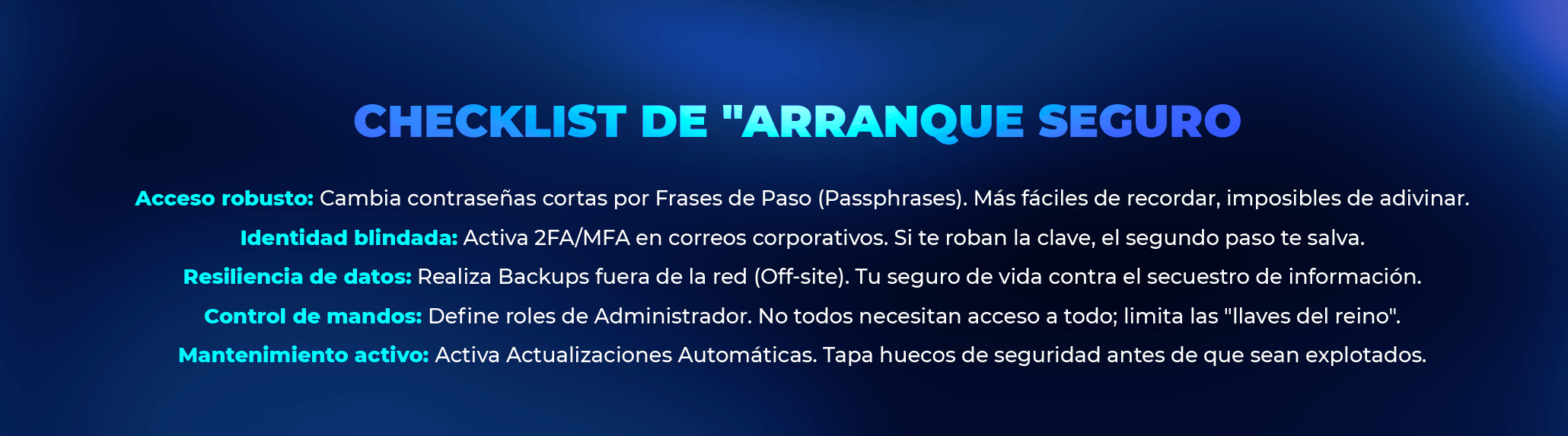 Aicad: Ciberseguridad para Emprendedores Aicad: Ciberseguridad para Emprendedores
