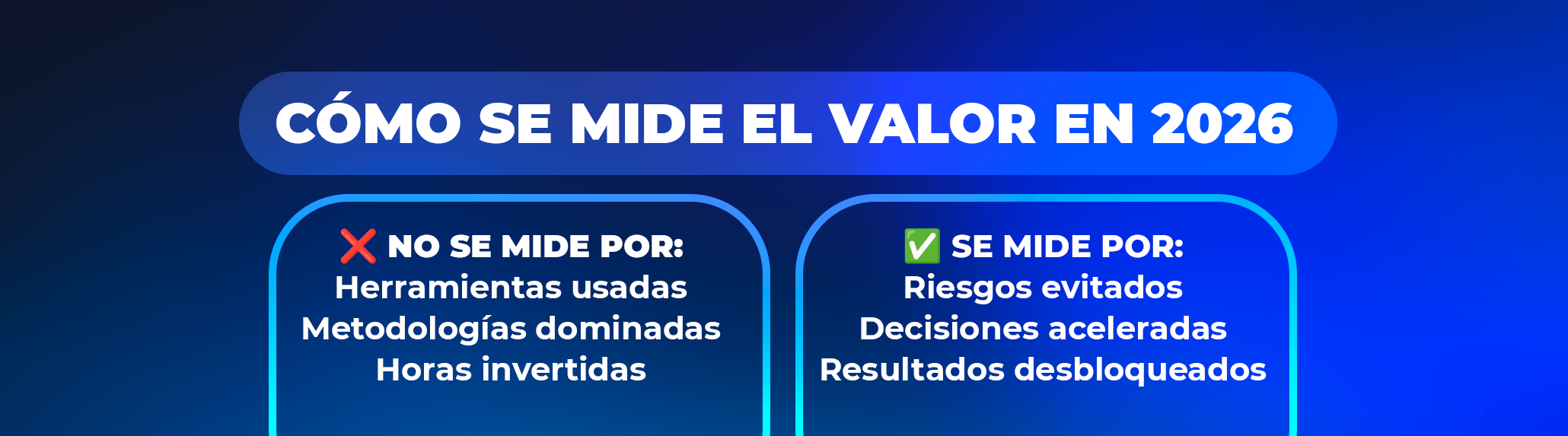Tendencia 5: Pensar como negocio, no como área