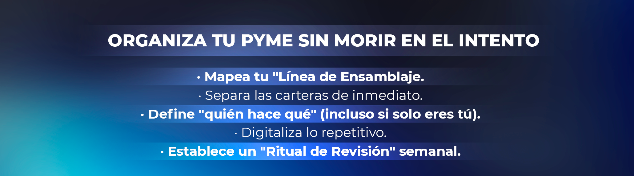 Pequeños pasos para que nada se te olvide en la entrega a clientes