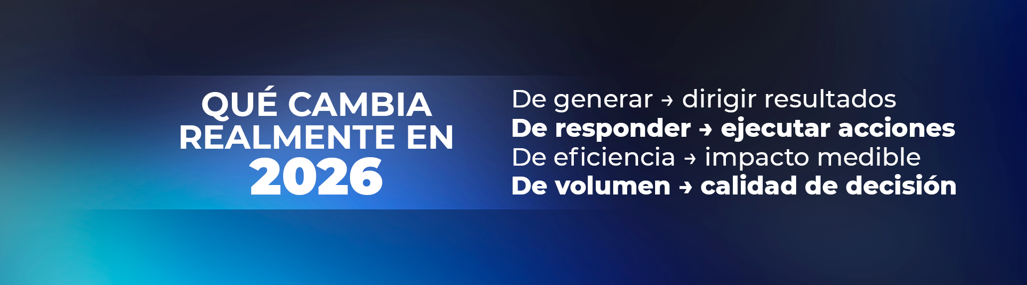 De la búsqueda a la respuesta accionable, creatividad emergente y nuevos roles: el ecosistema que consolida la Inteligencia Ejecutiva