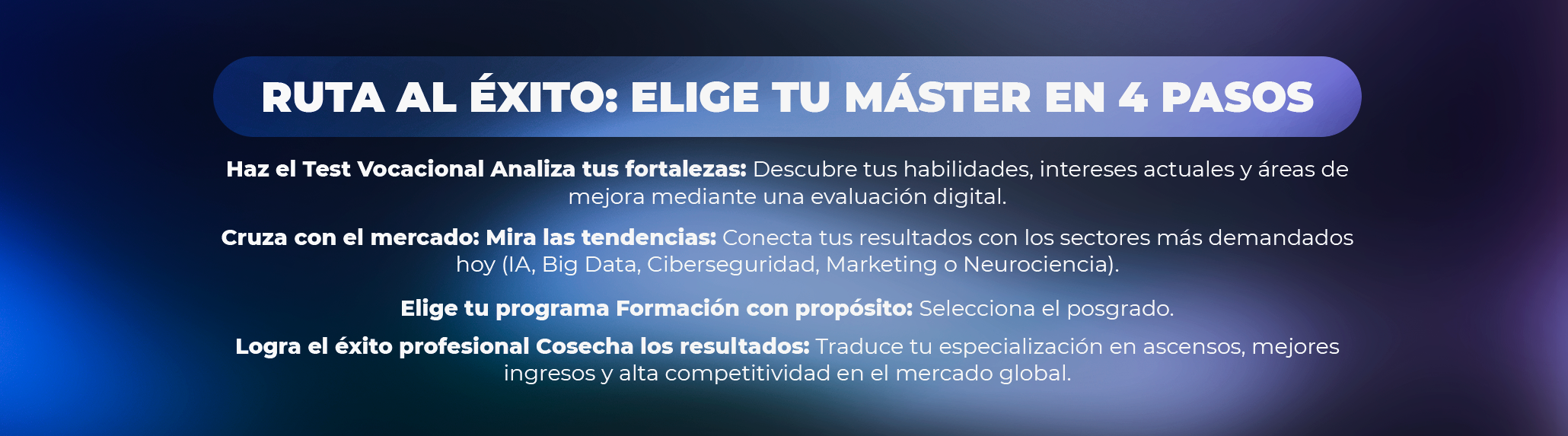 Beneficios de un test vocacional para potenciar tu desarrollo profesional