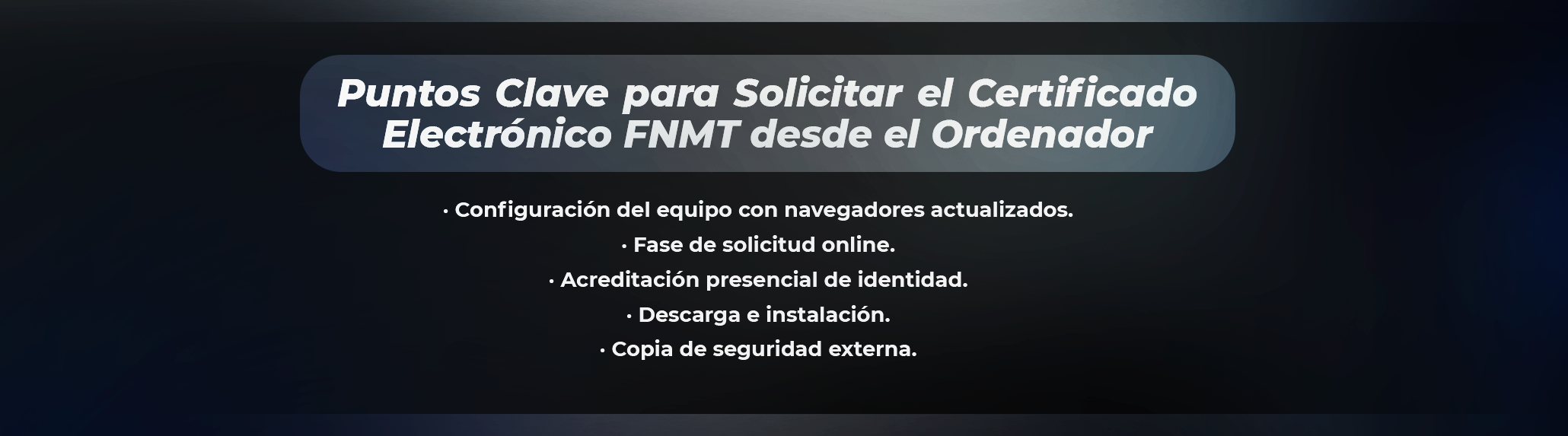 Descargar e instalar certificado FNMT en tu navegador