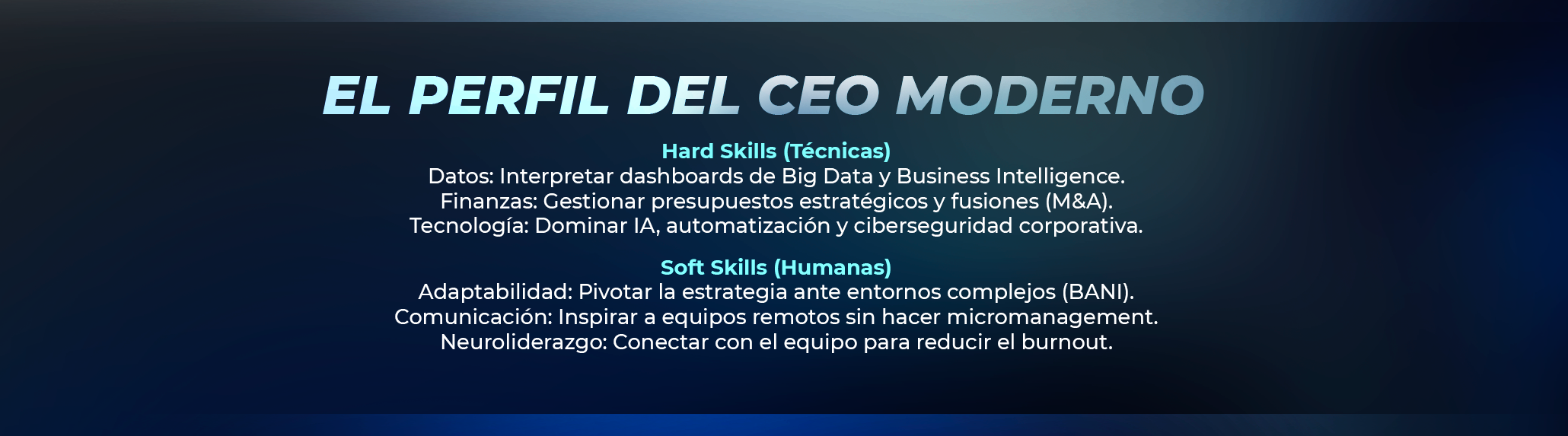 Contextualización del liderazgo directivo en el mercado actual