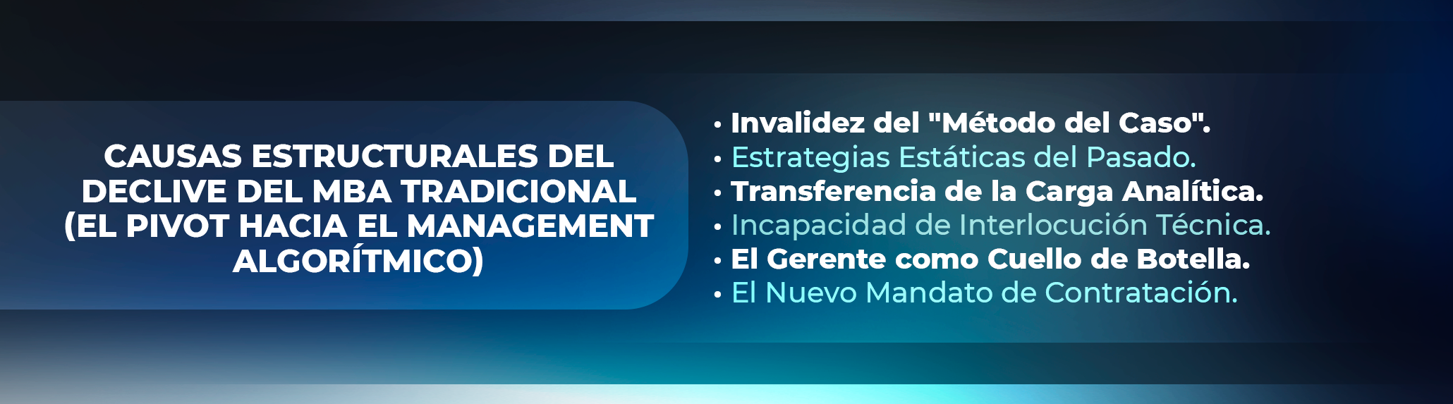 El Veredicto: Arquitectos del Futuro Corporativo El Veredicto: Arquitectos del Futuro Corporativo