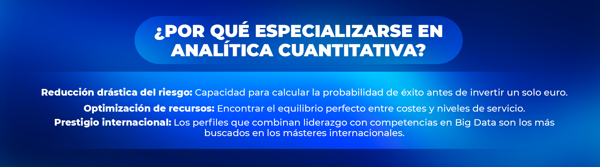 Aicad: Formando directivos en gestión cuantitativa Aicad: Formando directivos en gestión cuantitativa