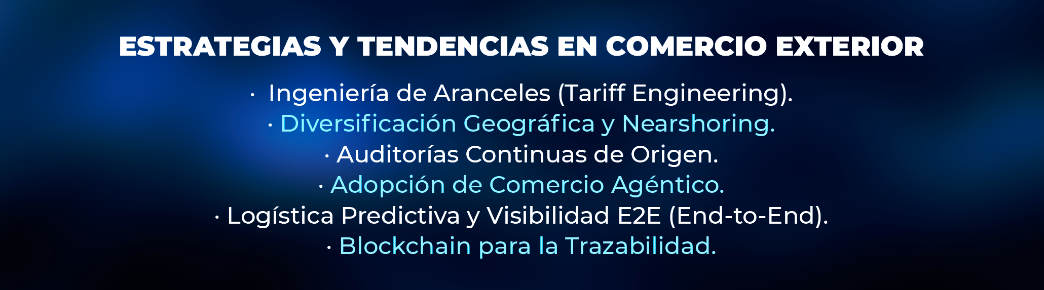 Logística predictiva y visibilidad de la cadena de suministro