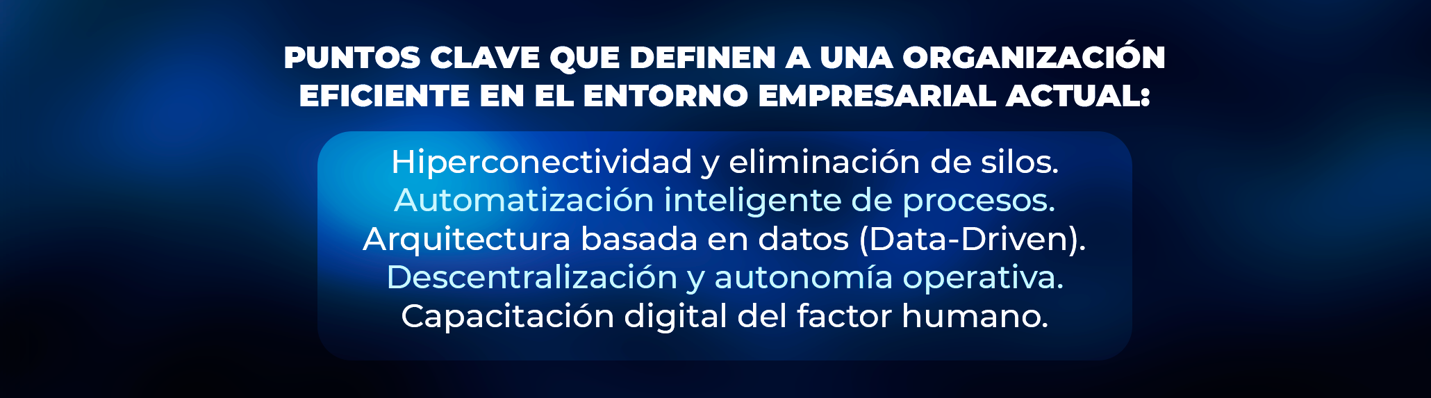 Cultura ágil y el factor humano en el rendimiento Cultura ágil y el factor humano en el rendimiento