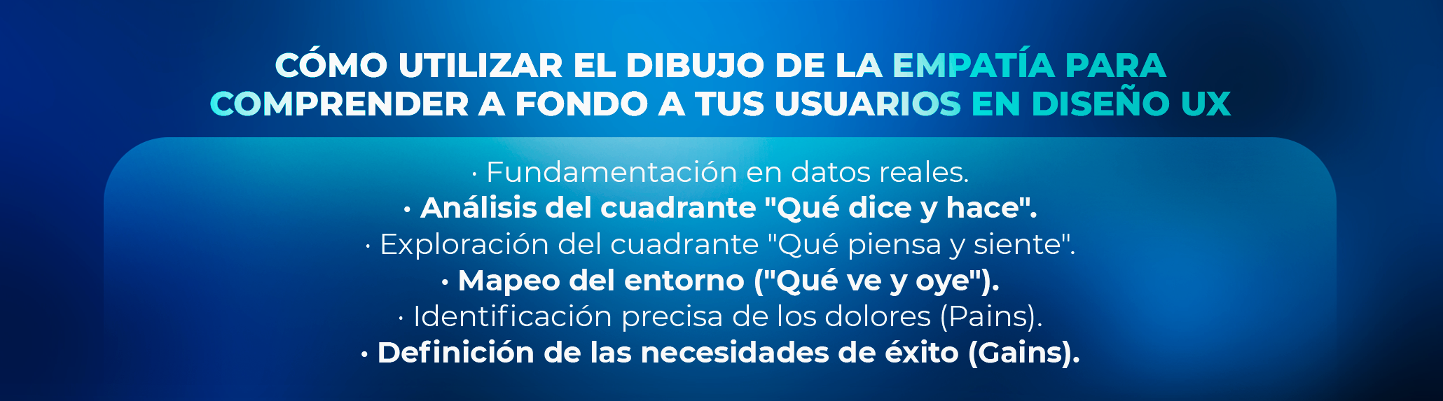 Integración del lienzo empático en flujos de diseño UX ágiles Integración del lienzo empático en flujos de diseño UX ágiles