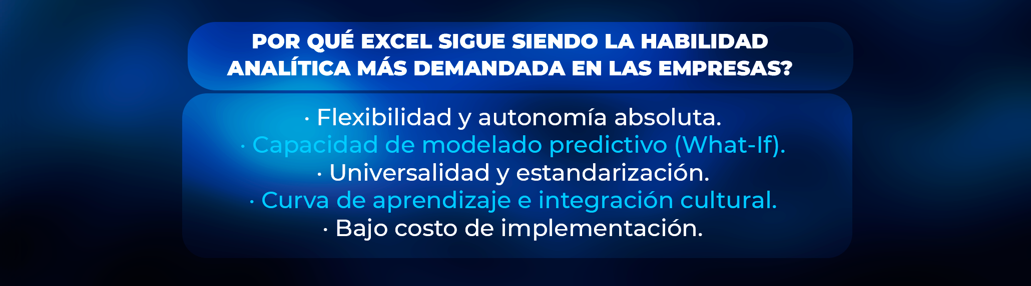 Permanencia en la era del Business Intelligence: ¿Por qué las empresas prefieren Excel sobre otras herramientas modernas?